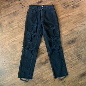 Womens Aeropostale Mom Jeans Size 000 Regular